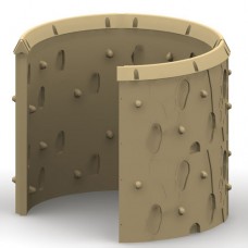 Round Climbing Wall