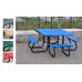 Square Picnic Table ADA 4 foot Recycled